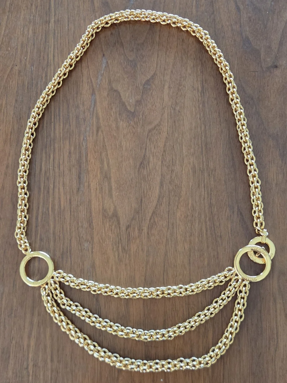 Paloma Picasso Gilt Tier Chain Belt
